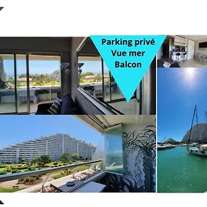 Appartamento Lovely In Marina Baie Des Anges- Baronnet - Sew View, Free Parking Spaces On Site, Restaurants, Beach, Supermarket Villeneuve-Loubet